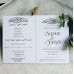 Invitation Card With Black Velvet Holder Simple Style Marriage Invitation Card